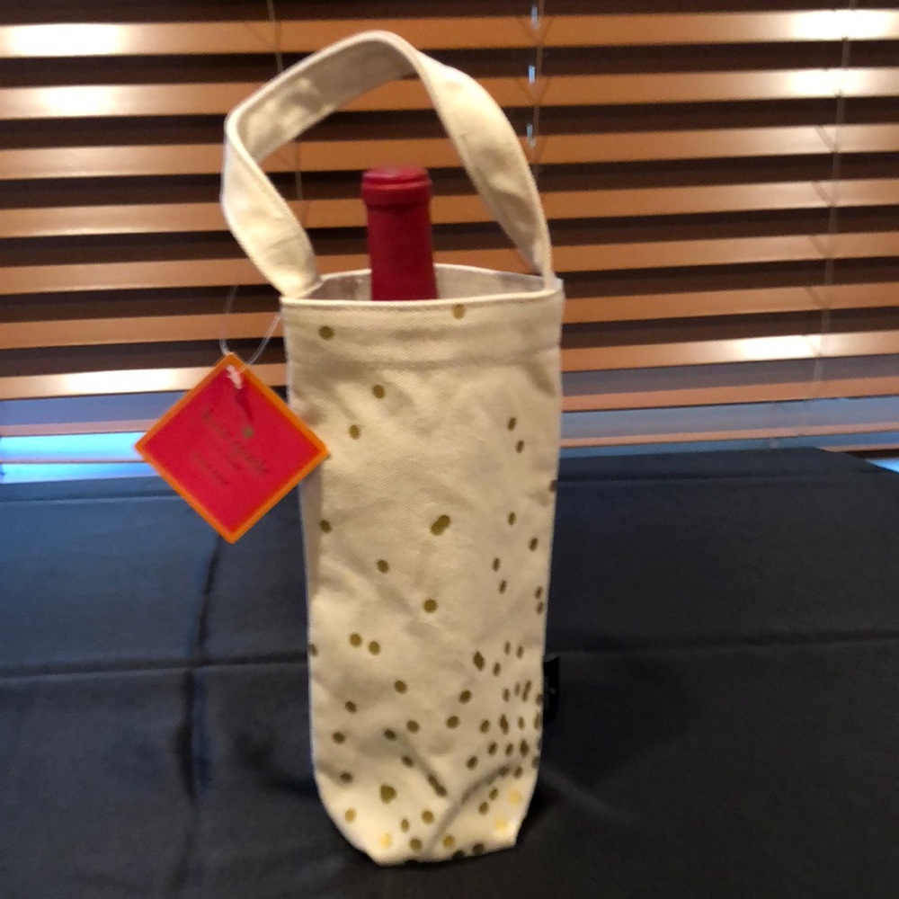 Kate Spade wine bottle tote *LAST ONE* - Picture 2 of 6